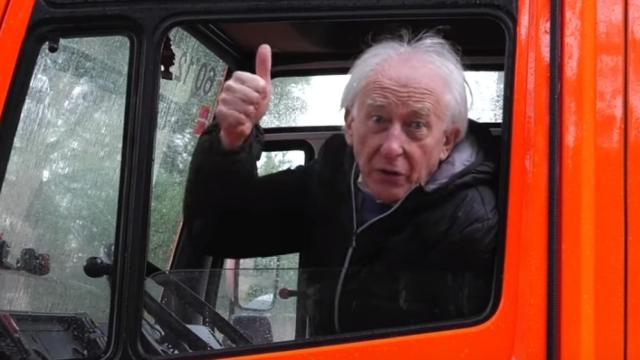 El presidente de Tabarnia, Albert Boadella, en un momento del vídeo.