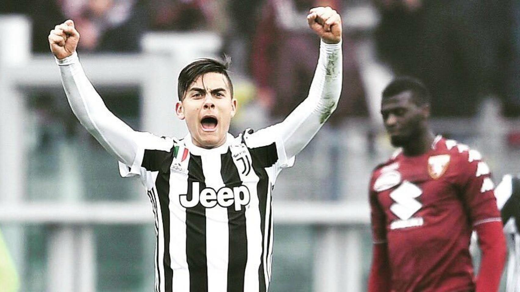 Paulo Dybala. Foto: Twitter (@PauDybala_JR)