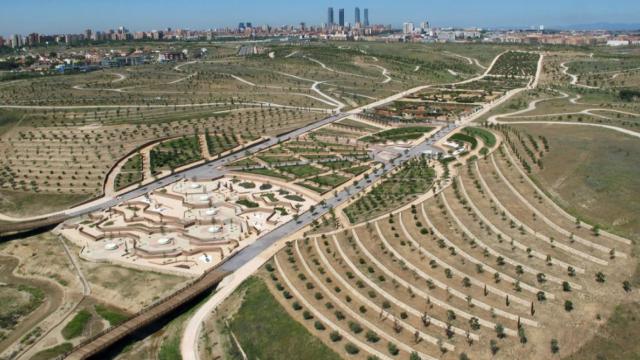 El Parque Forestal de Valdebebas.