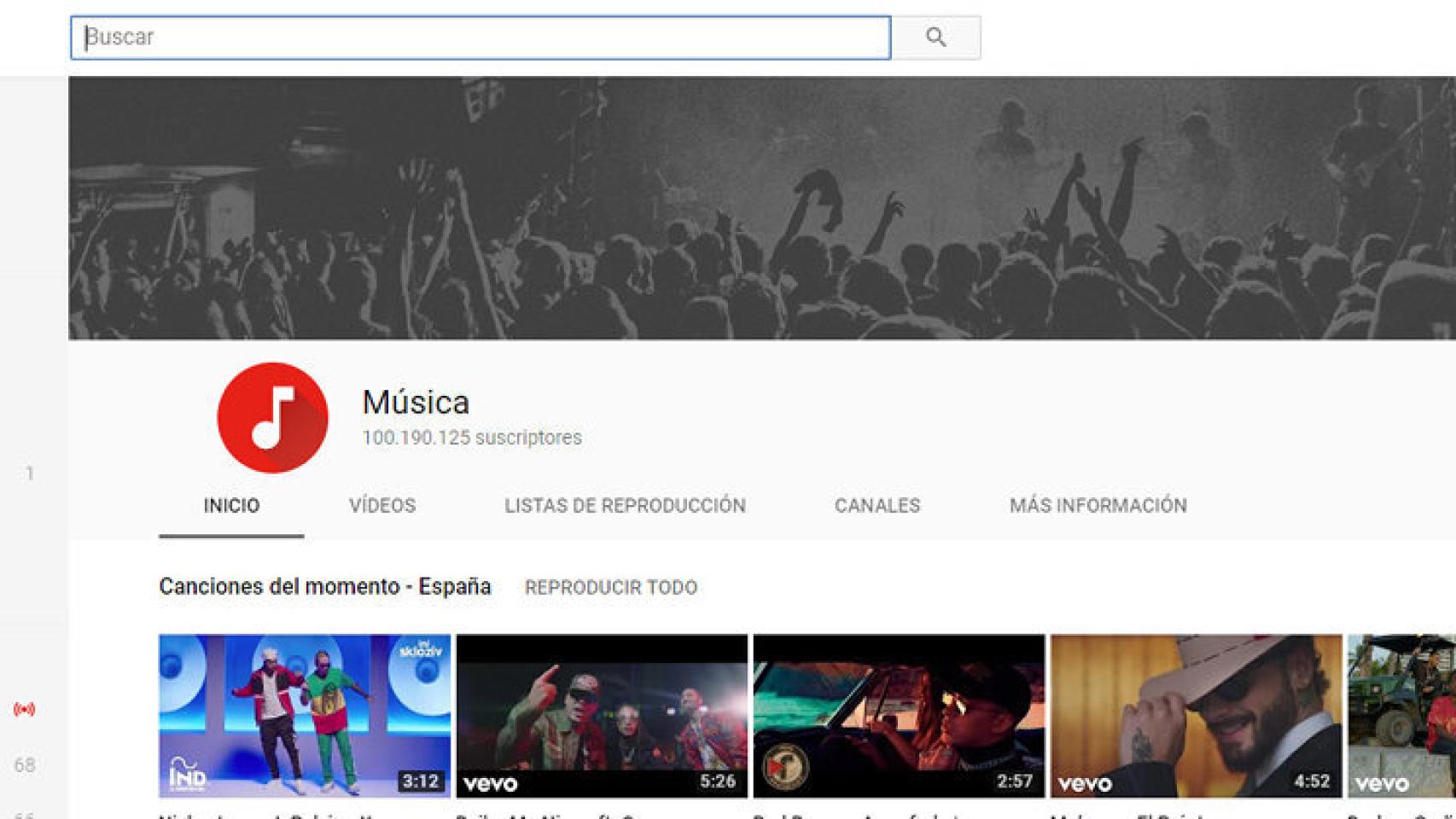 youtube musica 1