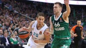 Jaycee Carroll frente a Zalgiris. Foto: euroleague.net