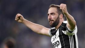 Higuaín con la Juventus. Foto juventus.com