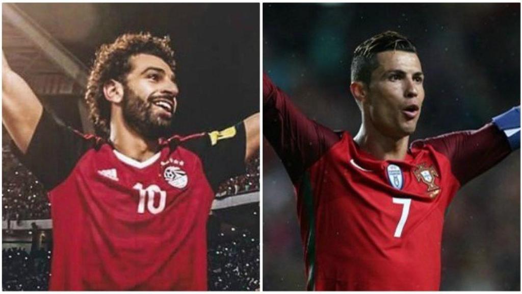 Salah y Cristiano