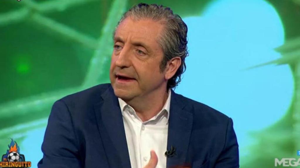 Josep Pedrerol en El Chiringuito Foto: Twitter (@ElChiringuitoTV)