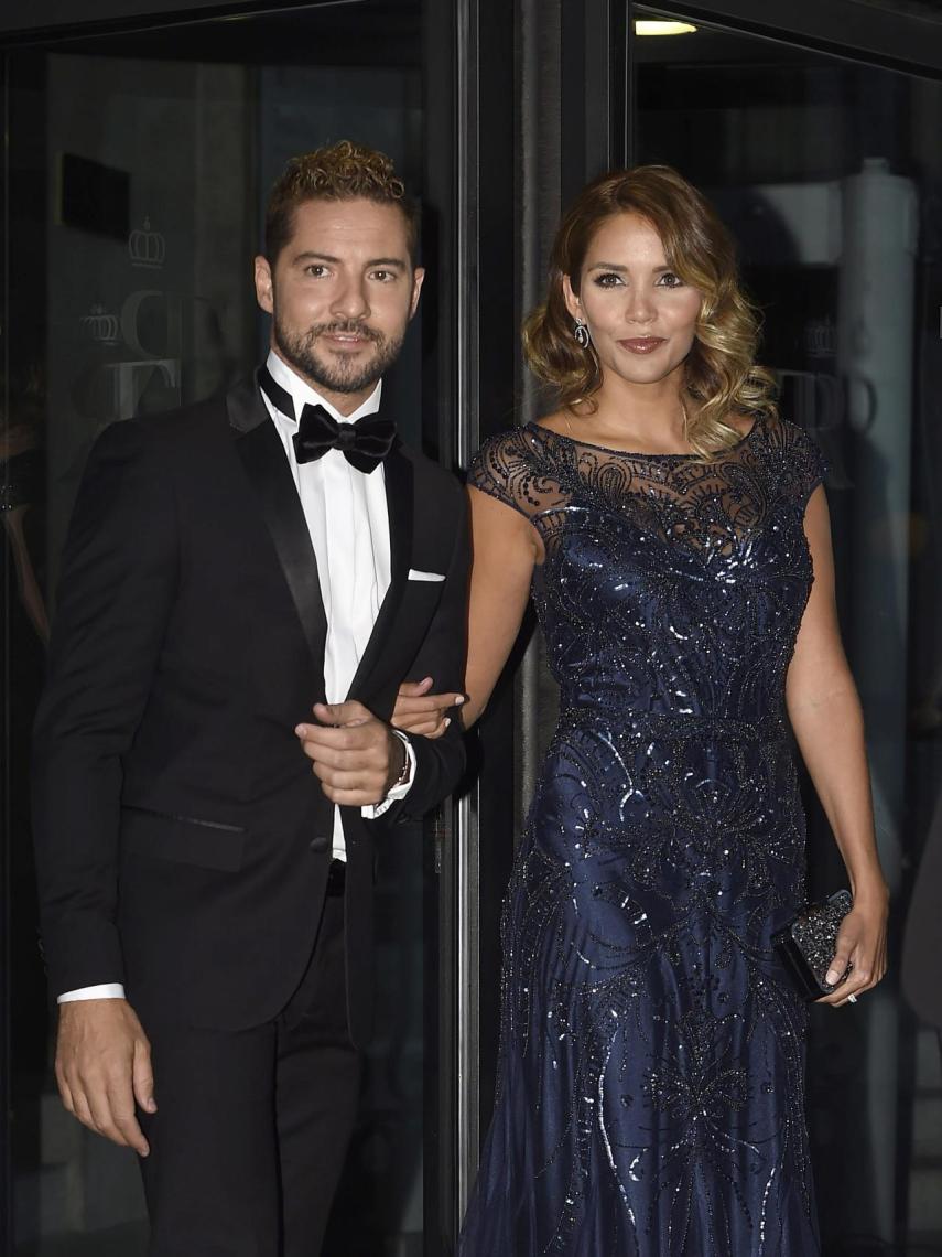 David Bisbal y Rosanna Zanetti.