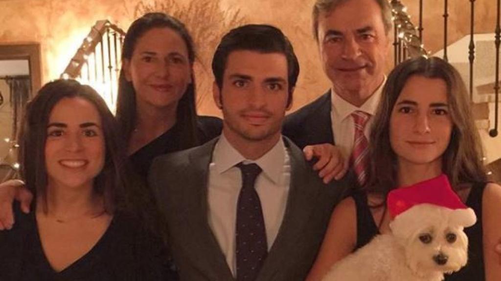 Foto de la familia Sainz.