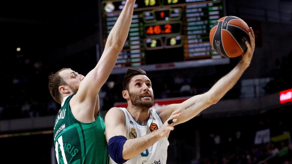 Rudy Fernández fue clave con un triple en el último minuto.