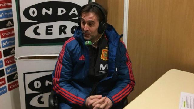 Lopetegui en El Transistor. Foto: Twitter (@ElTransistorOC)