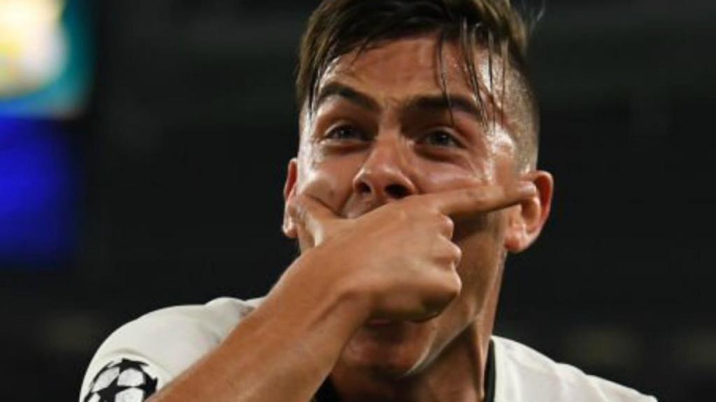 Dybala celebra un gol con la Juventus   Foto: Twitter (@ChampionLeague)