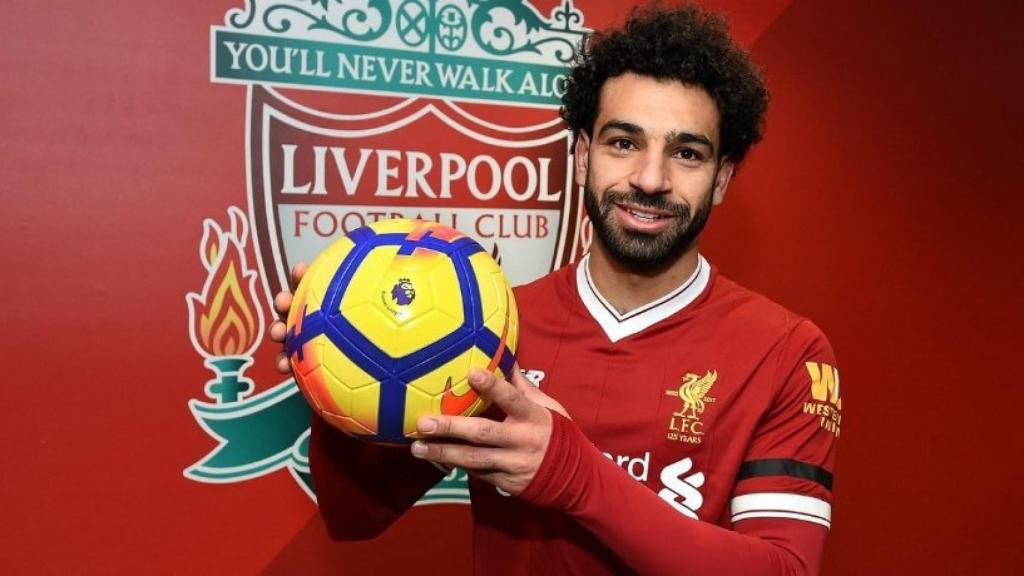 Salah tras el partido frente al Watford. Foto: Twitter (@LFC)