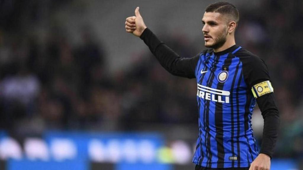 Mauro Icardi, jugador del Inter Milán. Foto: legaseriea.it