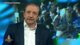 Josep Pedrerol, en El Chiringuito. Foto: Twitter (@elchiringuitotv)