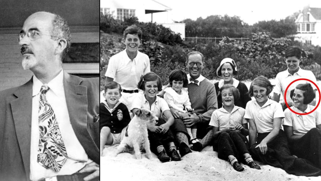 Walter Freeman (izqda.) y Rosemary Kennedy en una foto familiar.