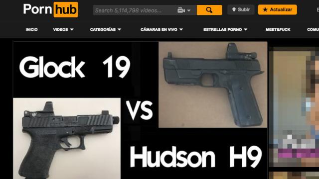 Los canales de armas de YouTube se están mudando a Pornhub