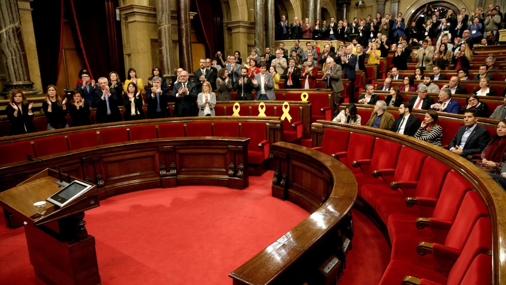 Pleno del Parlament de este sábado