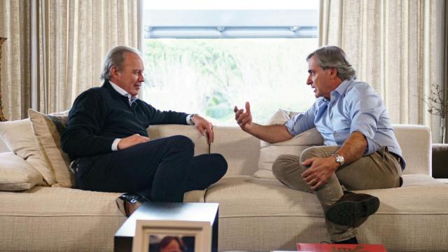 Bertín Osborne con Carlos Sainz.