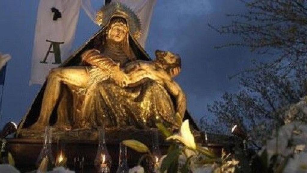 Virgen de las Angustias Semana Santa Medina del Campo