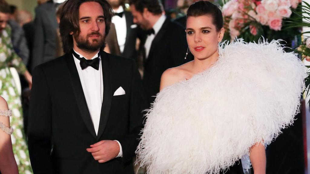 Carlota Casiraghi y Dimitri Rassam en el Baile de la Rosa.