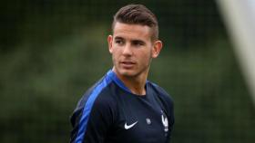 Lucas hernandez, con la selección francesa. Foto: fff.fr