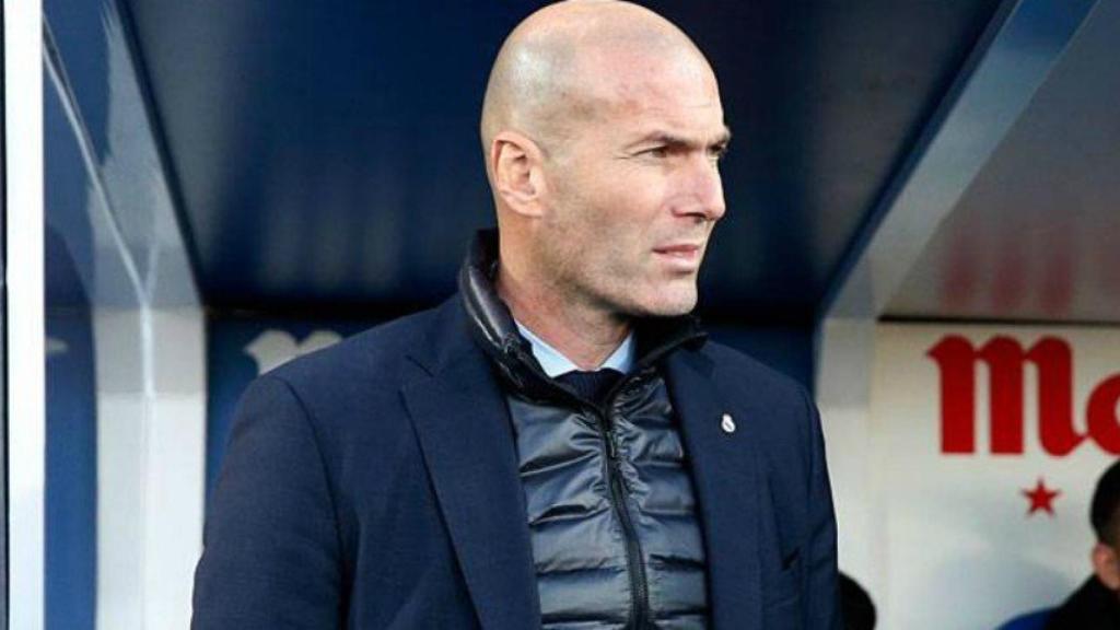 Zidane, en Butarque