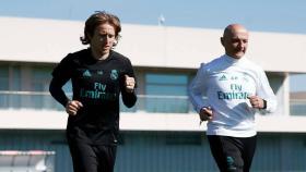 Modric corre con Pintus