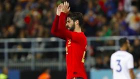 Isco, con España. Foto Instagram (@iscoalarcon)