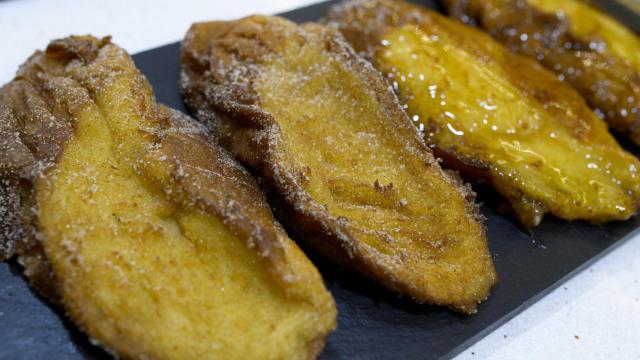 Las deliciosas torrijas, típicas de Semana Santa.