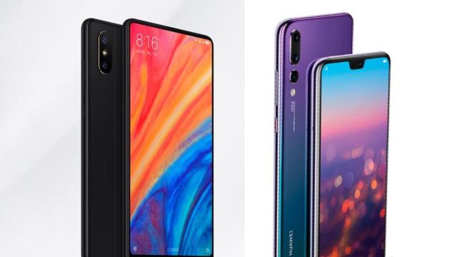 Xiaomi Mi Mix 2S contra Huawei P20 Pro: duelo de móviles top