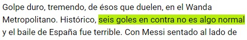 La prensa argentina estalla tras la derrota ante España