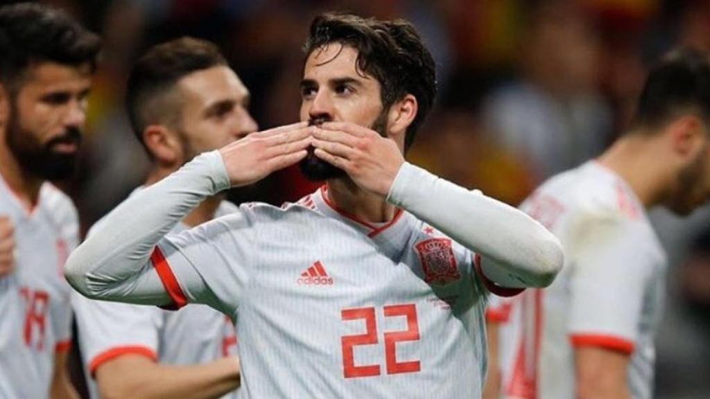 Isco, primer mensaje en redes