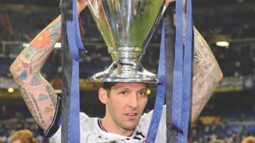 Marco Materazzi ganó la Champions League con el Inter Milán en 2010. Foto: Instagram (@iomatrix23)