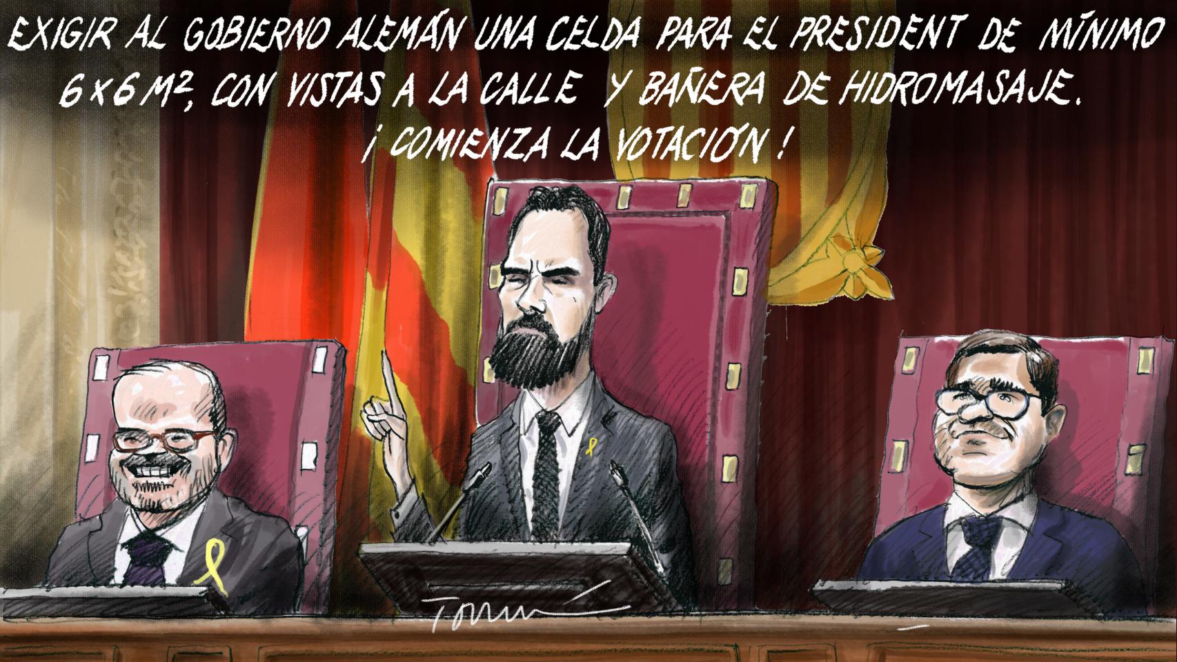 Las exigencias del Parlament.