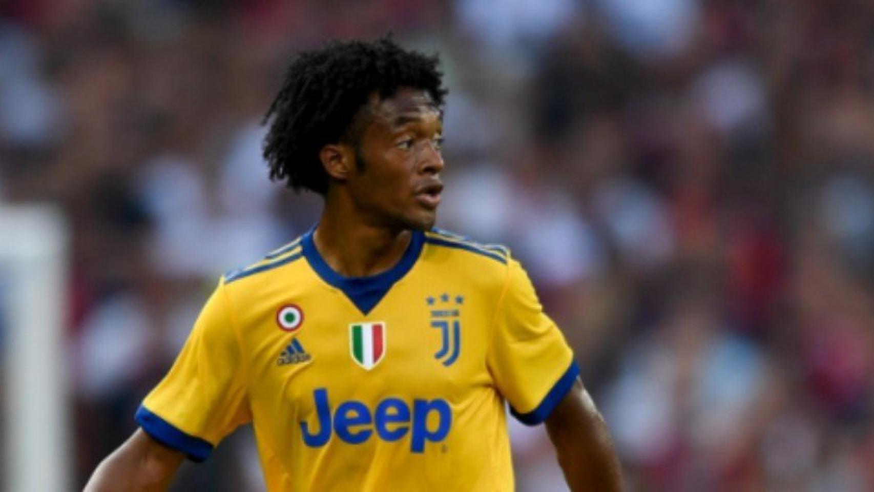 Cuadrado con la Juventus. Foto: juventus.com