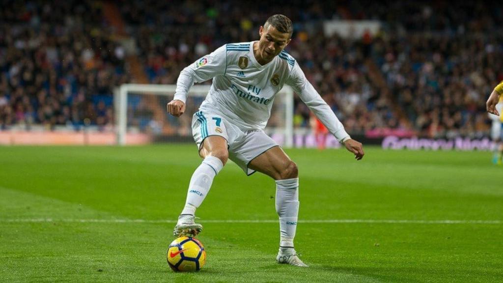 Cristiano Ronaldo, en un partido del Real Madrid. Foto: Pedro Rodríguez / El Bernabéu