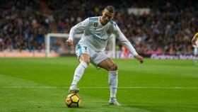 Cristiano Ronaldo, en un partido del Real Madrid. Foto: Pedro Rodríguez / El Bernabéu