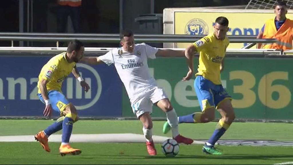 Penalti sobre Lucas Vázquez