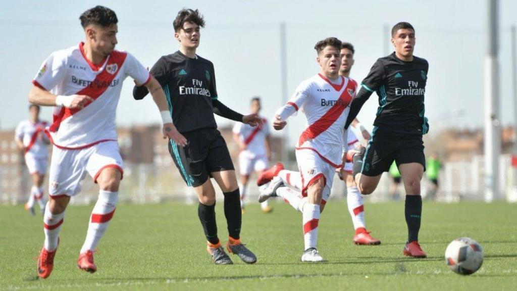 El Juvenil A se enfrenta al Rayo Vallecano. Foto: Twitter (@RayoVallecano)