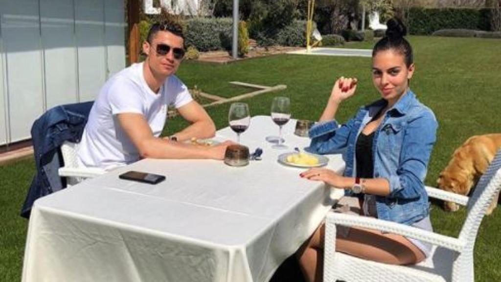 Cristiano Ronaldo y Georgina Rodríguez.