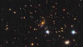 La estrella más distante de la Tierra se ha encontrado detrás del cúmulo de galaxias MACS J1149-2223.