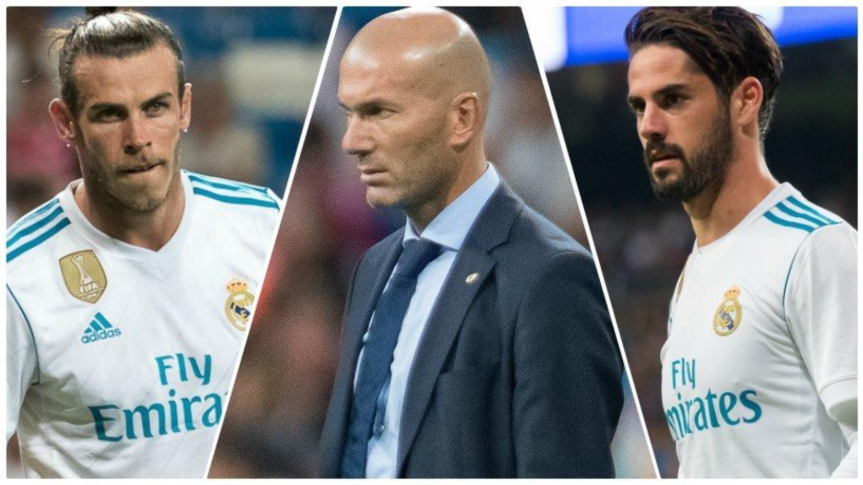 Bale, Zidane e Isco