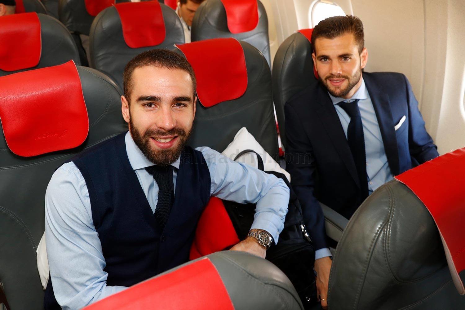 Carvajal Nacho avión