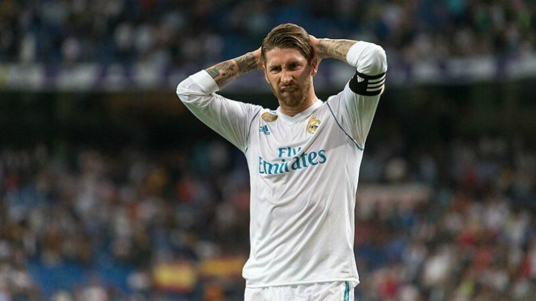 Sergio Ramos, en el Bernabéu. Foto: Pedro Rodríguez / El Bernabéu