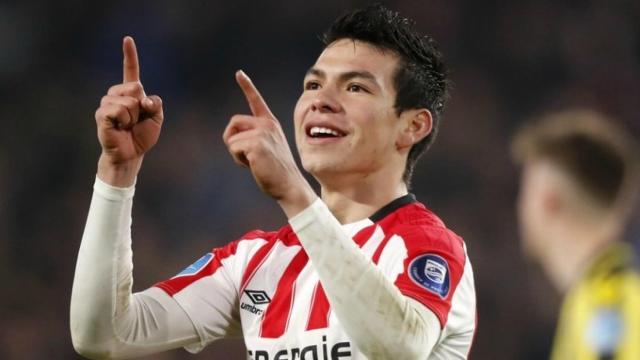 Hirving Lozano, jugador del PSV. Foto: psv.nl