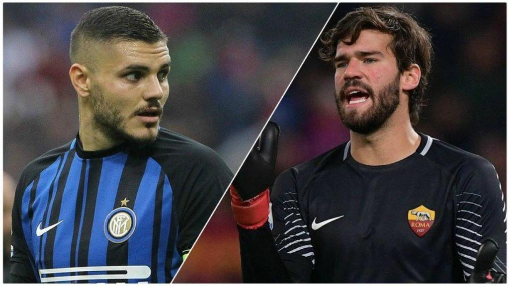 Icardi y Alisson