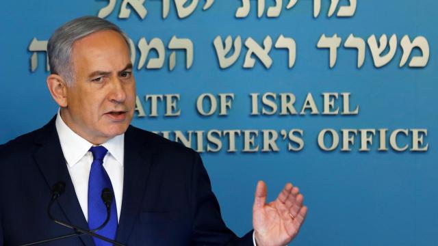 El primer ministro israelí, Benjamin Netanyahu.