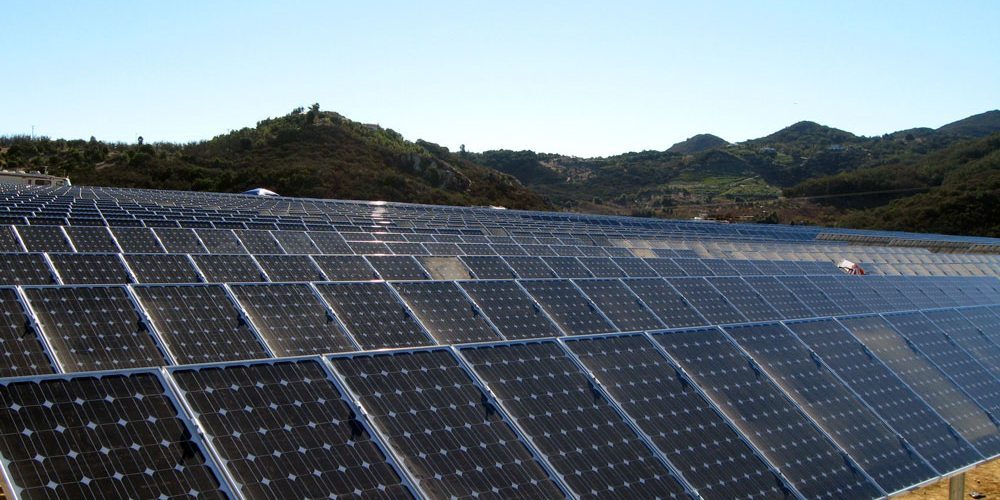 energia solar planta solar