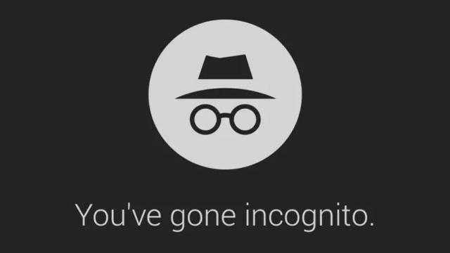 google chrome incognito