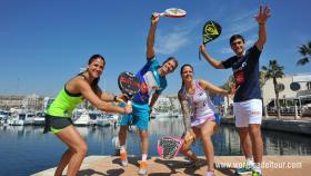 Mari Carmen Villalba, Miguel Lamperti, Alba Galán y Juani Mieres.