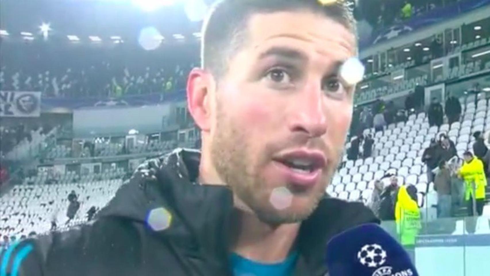 Sergio Ramos habla tras el partido