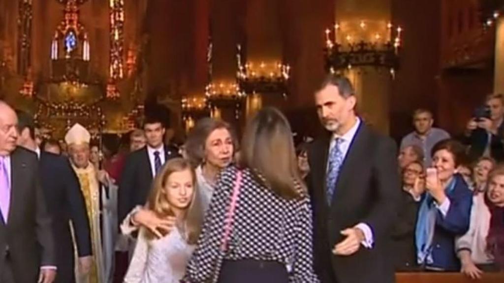 Uno de los momentos del vídeo.